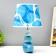Table lamp "turquoise sea" E14 40W 25x25x38 cm Risalux