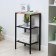 Toronto 13 rack, 47 × 30 × 81.5 cm, black color