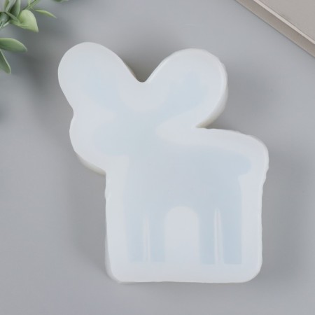 Mold Silicon "Elk" 12x10x2.6 cm-2