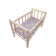 Coting with a mattress for a doll, length - 53 cm