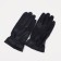 Gloves are male, dimensionless, without insulation, black color