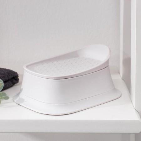 Plastic soap dish "RIF", 13 × 11.5 × 4.7 cm, color mix-5