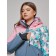 Ski jacket female, size 50, pink color