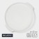 Porcelain dish for baking round Magistro "Blanche", d = 27 cm, white color
