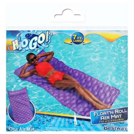 Swimming mattress, 213 x 86 cm, color mix, 44020-6