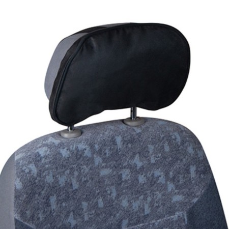 SkyWay's headrest pillow, 30x20cm, Alcantara Black-2