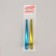 Hair clamps, set - 2 pcs, 11.5 cm, color mix