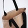 Bag Schoper "Black Cat", 35x0.5x40 cm, Department without lightning, without lining, beige