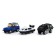 Set of metal machines "Police", 3 pieces, mix