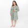 Women's robe, olive color, size 52