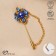 Romb pins luxurious, mix color, 6 cm (indivisible packing 12 pcs., Price per pcs.)