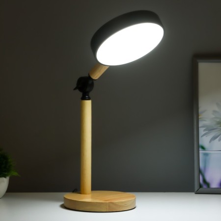 Piatti table lamp LED 5W 4000K USB black 15x25x45cm Risalux-3