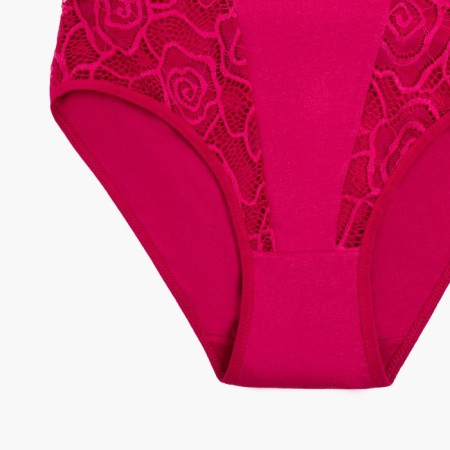 Cowards women's slips, raspberry color, size 52-54-1