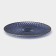 Glass Latifa glass plate, d = 33 cm, purple color