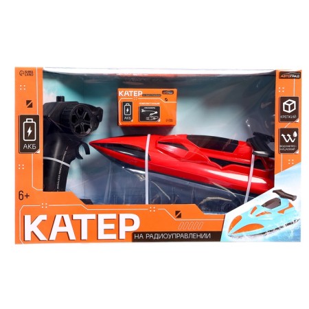 Radio controlled boat Speed ​​Boat works on the battery, mix-12