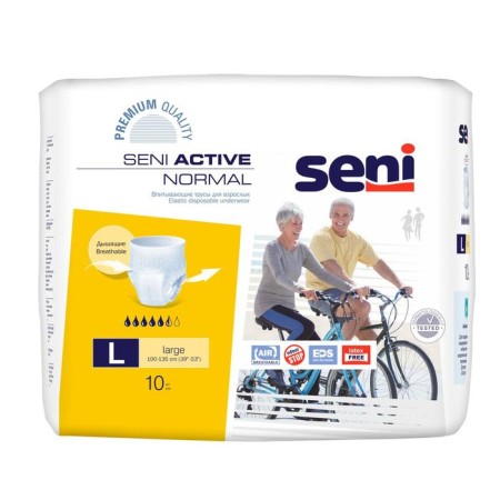 Halfes absorbing for adults Seni Active Normal Large for 10 pcs.