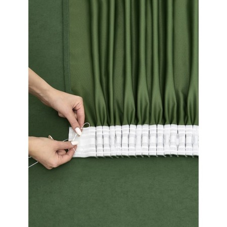 Decofest "Sophie" curtain, size 200x280 cm, green color-6