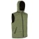 The vest insulated with a hood, Duspo fabric, Khaki color, p 44-46