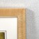 Photo frame plastic 30x40 cm "Sandless threads" gold 44x34 cm