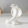 Souvenir ceramics "magnificent cobra" white with gold 5.5x10x9.5 cm