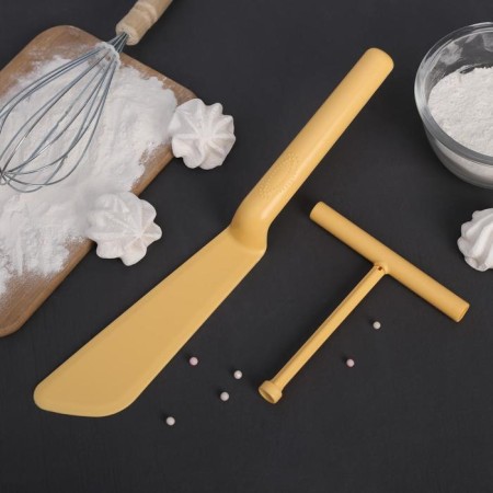 Culinary set, 2 items: pancakes for pancakes 32 cm, dough distributor 13 cm