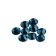 Rhinestones "Crystal", No. 04 Dark Sapphire, 50 pcs