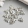 Decor metal for creativity "Indian elephant" silver (A16480) 1.3x1.2 cm