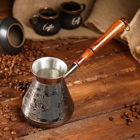 Turk for coffee Copper "Scarlet Sails", 0.6l