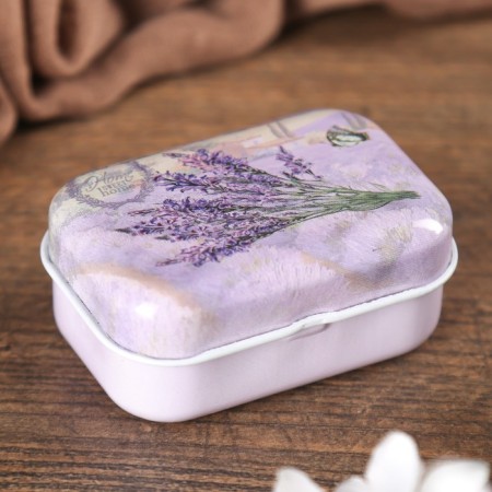 Lavender Metal Casket Mix 2.5x5.5x4 cm