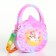 Bag's bag with lightning, pink/blue color