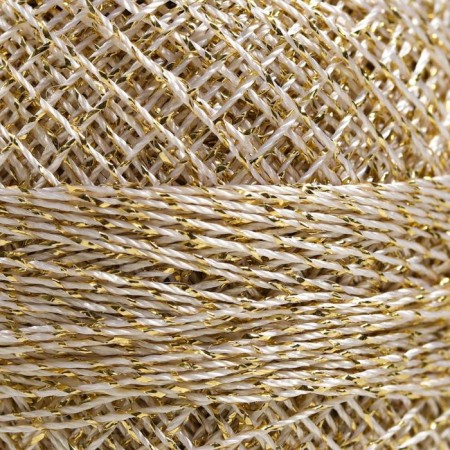 Yarn "Camelia" 70% polyester, 30% lurers 190m/20g (430 pearls-gold)-2