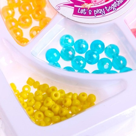A set of beads "Shine", mix-5