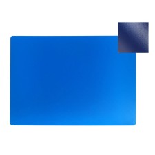 Laying on the table plastic A4, 339 x 244 mm, 500 microns, transparent, dark blue (suitable for the office)