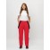Pants ski winter women, size 50, red color