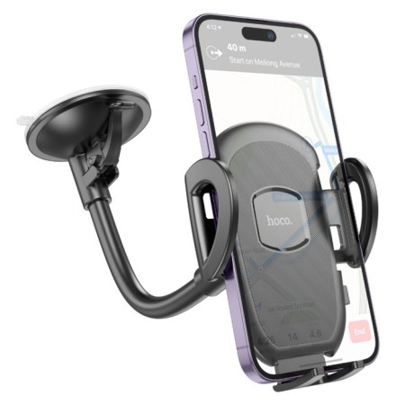 Hoco H10 car holder, for 4.7-7 inches, black-2