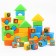 A set of colored cubes, "Cheburashka", 60 elements, 4x4 cm