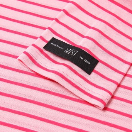 Longsliv female striped Mist ONESIZE, pink-6