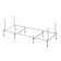The frame for the rectangular bath Santek "Caledonia" 160x75 cm