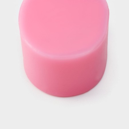 Mold Dolyana "Dog", silicone, 5.4 × 4.3 cm, pink color-3