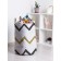 Basket for toys "Zigzag severity, size 35x50 cm