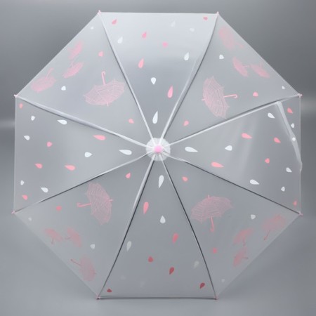 Umbrella - a semiautomatic “small umbrella” cane, 8 spokes, r = 45 cm, mix drawing-7