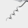 Open - a corkscrew “Assistant”, 14 cm, silver color