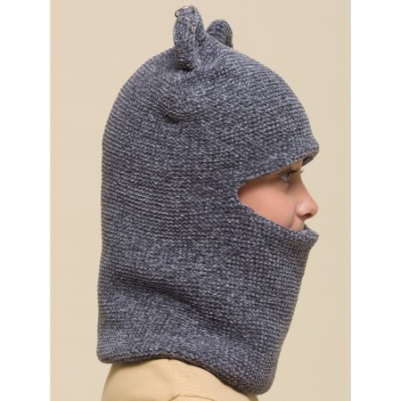 Children's hat, size 51-52, gray color-1