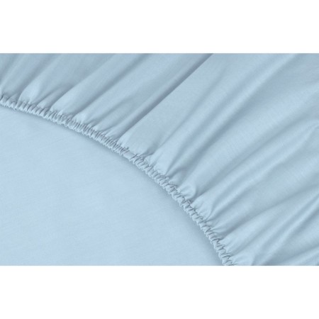 Ecoteus elastic band “Monopsece”, satin, size 160x200x23 cm, blue color-1