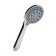Showing watering can Zein Z0502, 5 modes, medium, d = 95 mm, plastic, chromium color