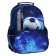School backpack, 37 x 26 x 13 cm, ergonomic back, Calligrata ORT "Football"