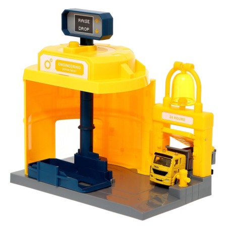 Parking "Building Elevation", with a lifting, the machine drops off the button, the bell calls, mix-4