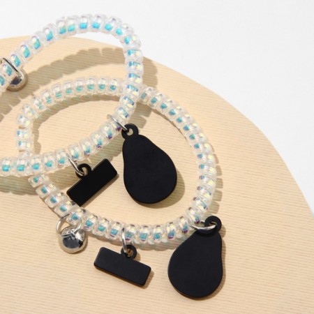Foam bracelets "Enough me"-4