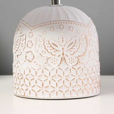 Table lamp "Neris" E14 40W white-gold 20x20x29 cm-3
