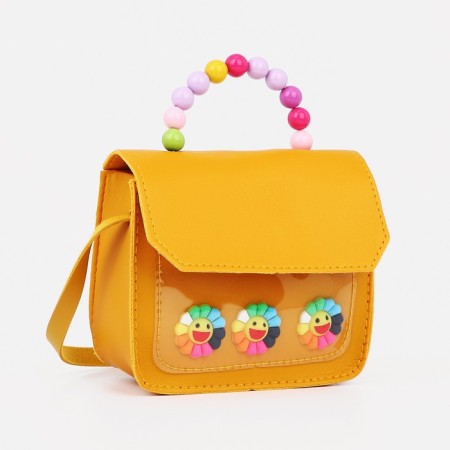 Baby bag on magnet, yellow color